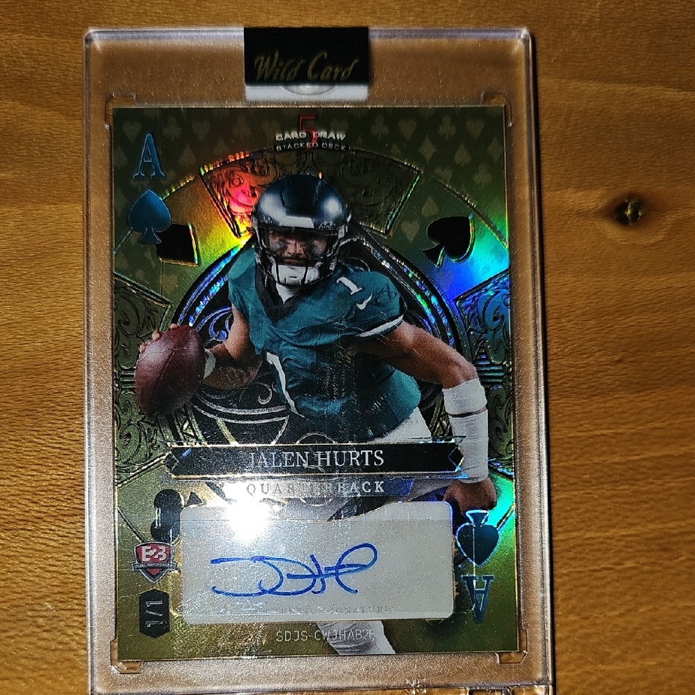 Jalen Hurts Football Trading Card